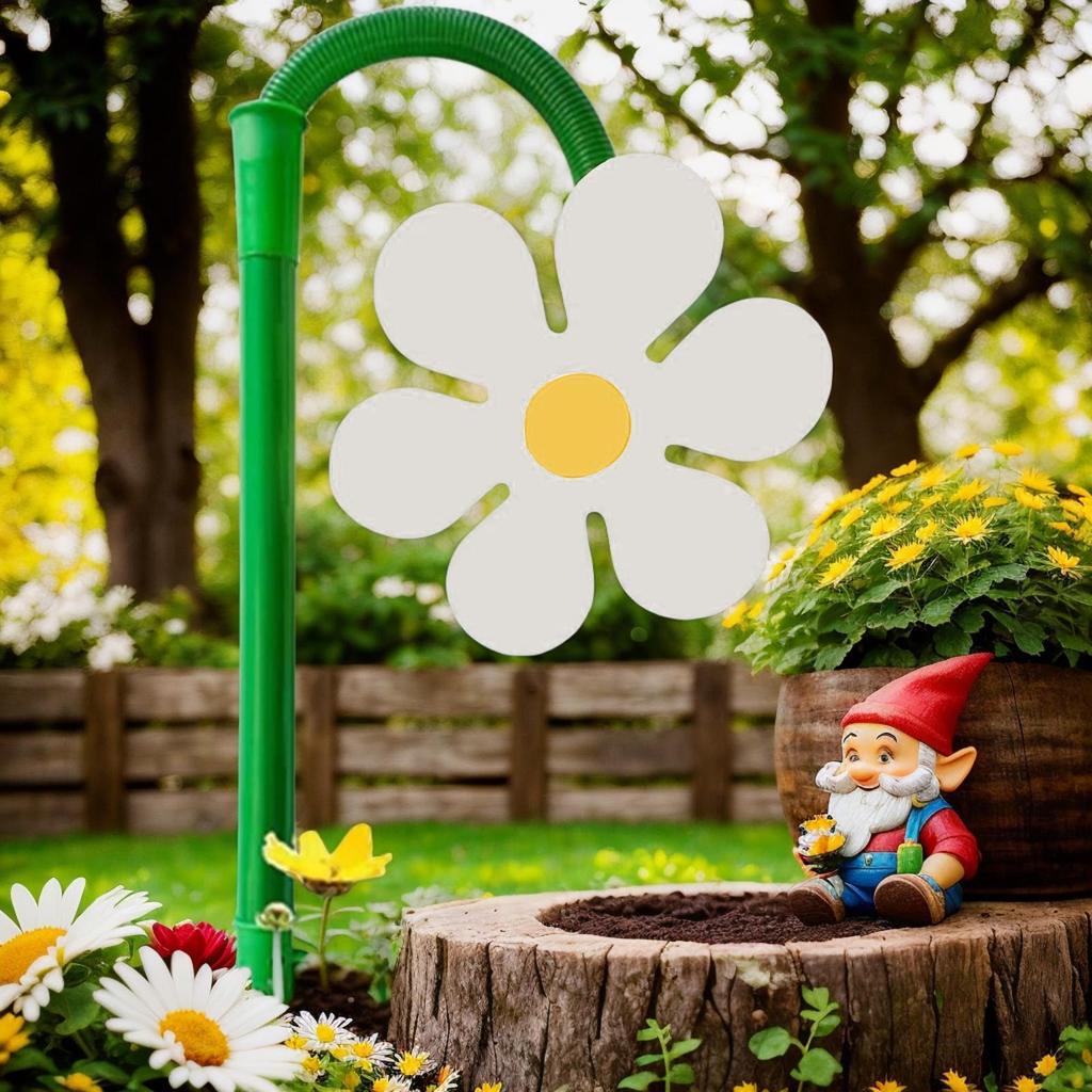 Dancing Daisy Lawn Sprinkler Funny Garden Sprinkler 360 Degree Rotating Yard Irrigation System For Watering Playing Farm