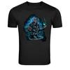 Dark Mage Lightning Magic Spell Wizard Graphic T-Shirt