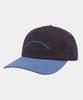 Haisan Slogan 5P Ball Cap (Charcoal/Blue)