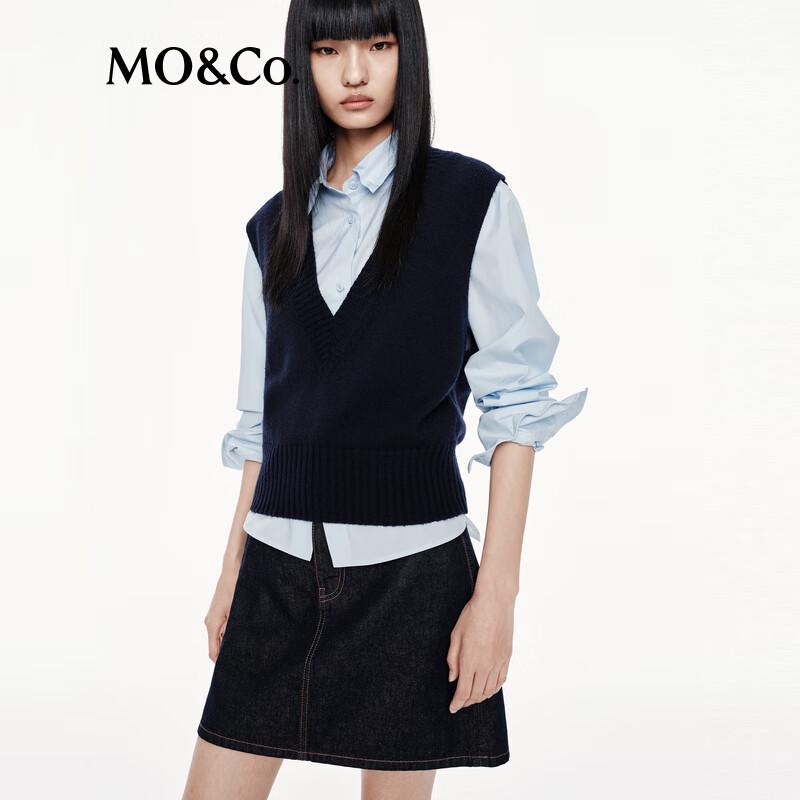 MO&Co. C+ Series V-Neck Knit Vest