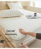 Premium Waterproof Quilted Mattress Protector for Moms & Babies – Dustproof Cover