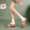 Krazing Pot Suede Fur Spring Autumn Winter Flats Lace Up Women Keep Warm Casual Shoes