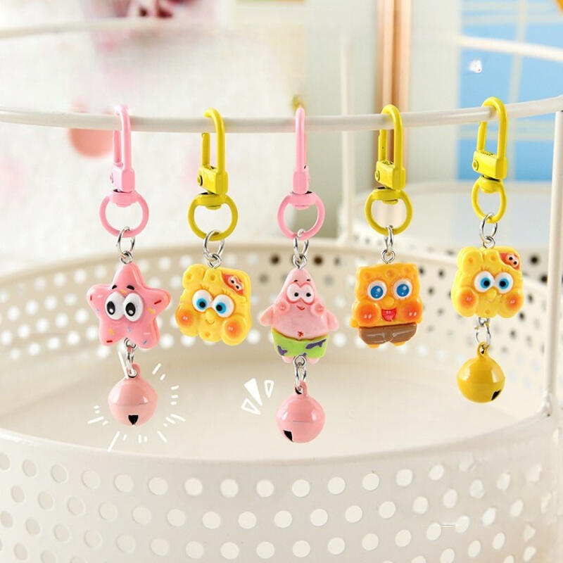 Baby SpongeBob Patrick Sleutelhanger Tasbedel Tas Sleutelhanger Bedel Ornament