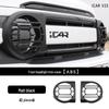 Chery ICAR V23 Headlight Eyebrows & Front Bumper Fog Light Protector with Fan