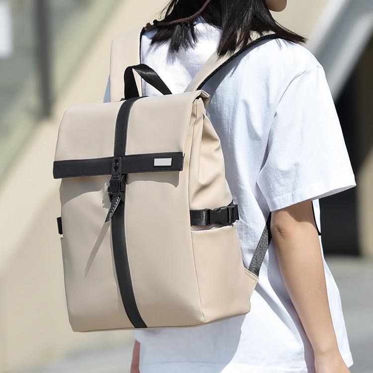 Men's Backpack Trendy and High-end Casual Backpack Flip Simple Travel Backpack Men's Backpack