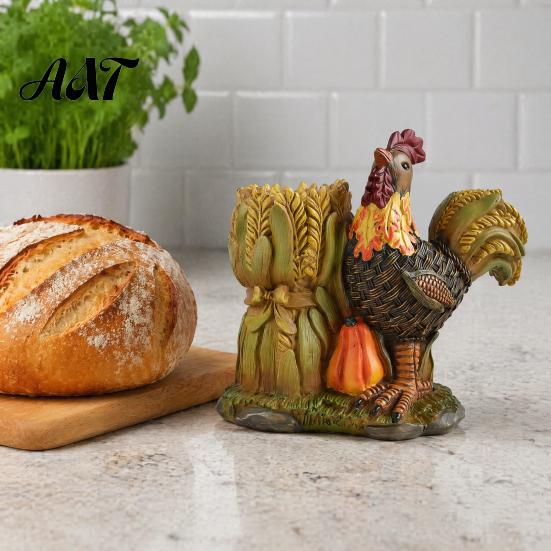 Waterproof Garden Holiday Accents Autumn Harvest Figurine Ornament, Decorative Resin Statue, Turkey/Scarecrow/Pumpkin Unique Gift for Friends Tabletop