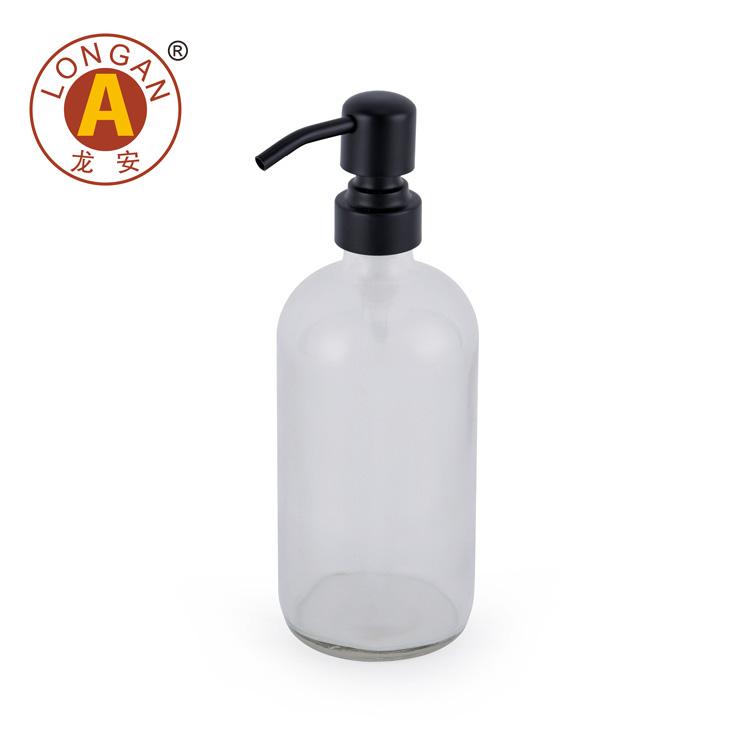 Hot Popular Top Quality Fast Shipping Hand Liquid Wash Frosted Amber Glass Bottle  Manufacturer China чёрный