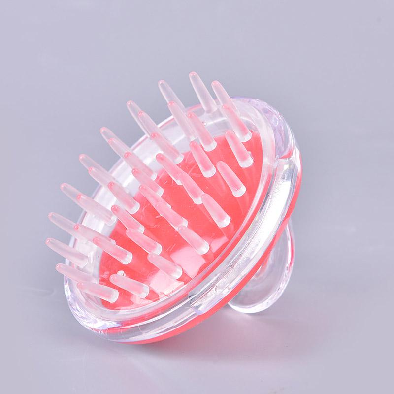 Silicone Head Body Massager Shampoo Scalp Massage Brush Hair Washing Comb Body