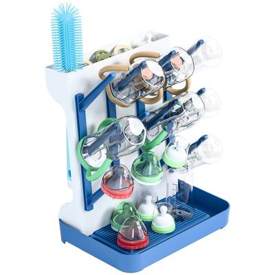 Vertical Baby Bottle Drying Rack Space Saving Large Drying and Draining Stand Multi Tiered Storage Holder Organizer Countertop