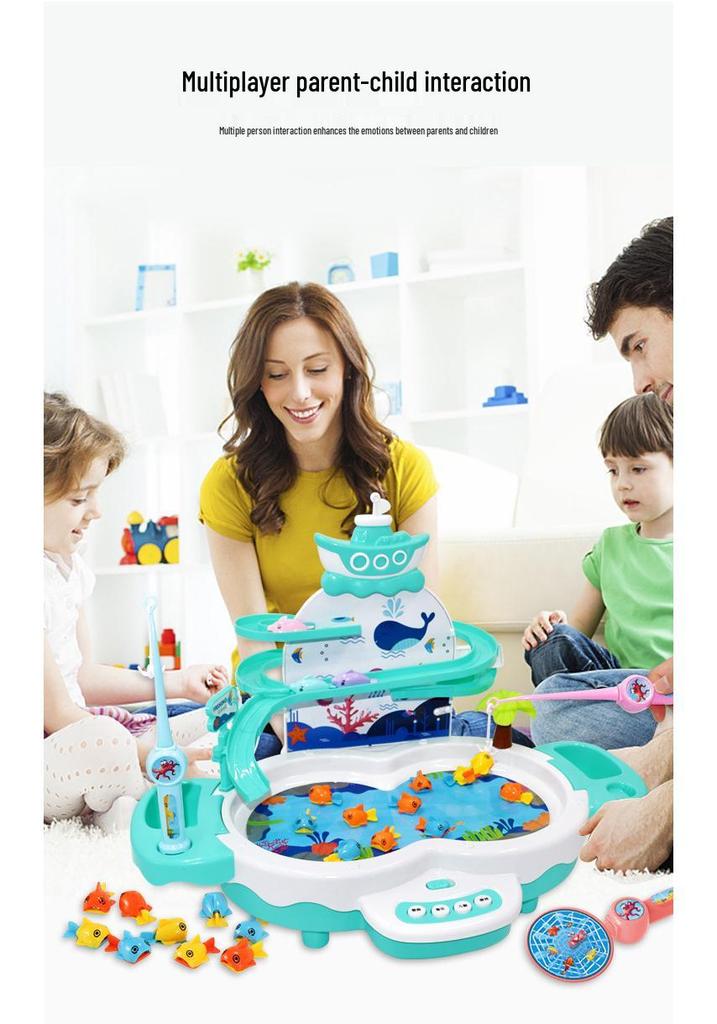 Magnetic Fishing Educational Toy for Children Ages 1-5