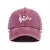 Hats for Women Spring and Summer Korean Style Old Retro Curved Brim Duck Hats for Couples Washed Hats for Men