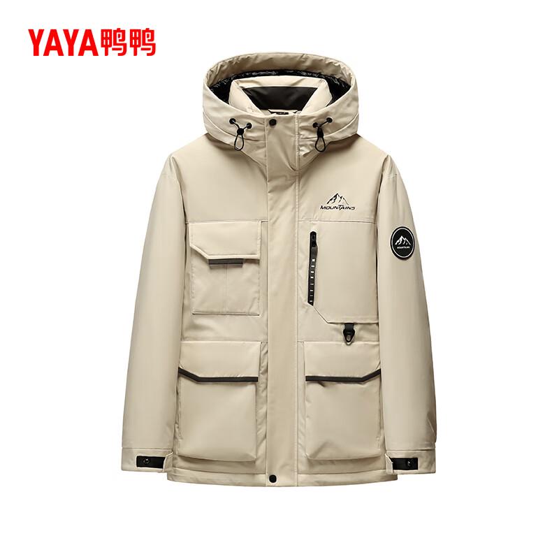 

YAYA Men s Hooded Short Down Jacket 165/84A(S)