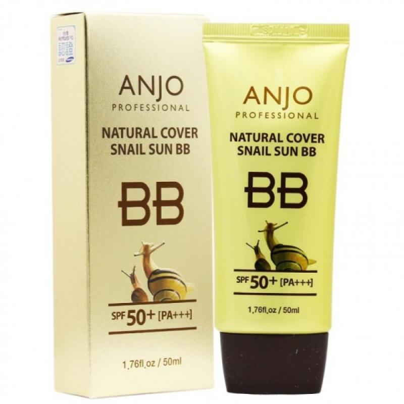 Anju Natural Cover Snail Sun BB Cream 50ml SPF50+PA+++