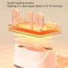 Gentle Heating Baby Wipes Dispenser Newborns Wet Wipe Warmer Adjustable Warmth Spacious and Soft Glow for Night Changes