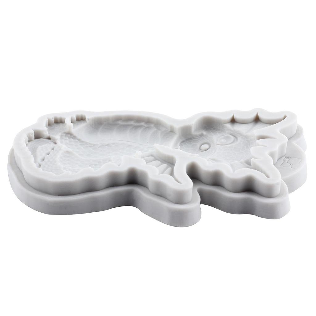 Drage Silikonform Flygende Drage Fondantformer Kakedekorasjonsverktøy Temakake Dessert Dekorert Sjokolade Godteri Form