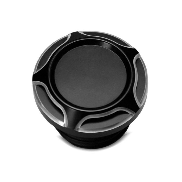 Bouchon de réservoir moto CNC bouchon de gaz Craftride TD4 noir