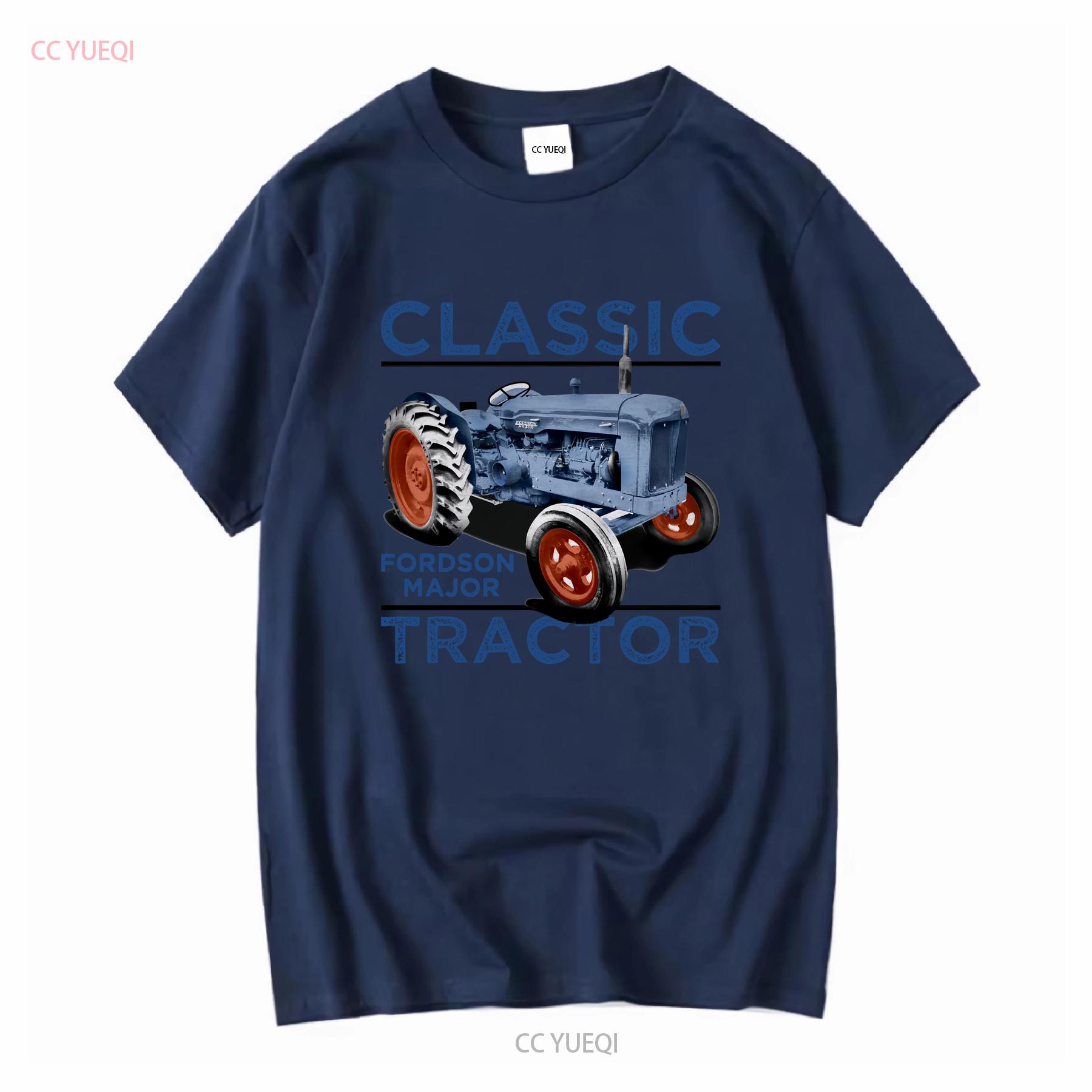 ZheXiong TEE Klassieke Tractoren Fordson Major Ge&iuml;nspireerd Retro T-shirt vintage Gewassen Casual designer kleding homme Comfortabel Ademend S