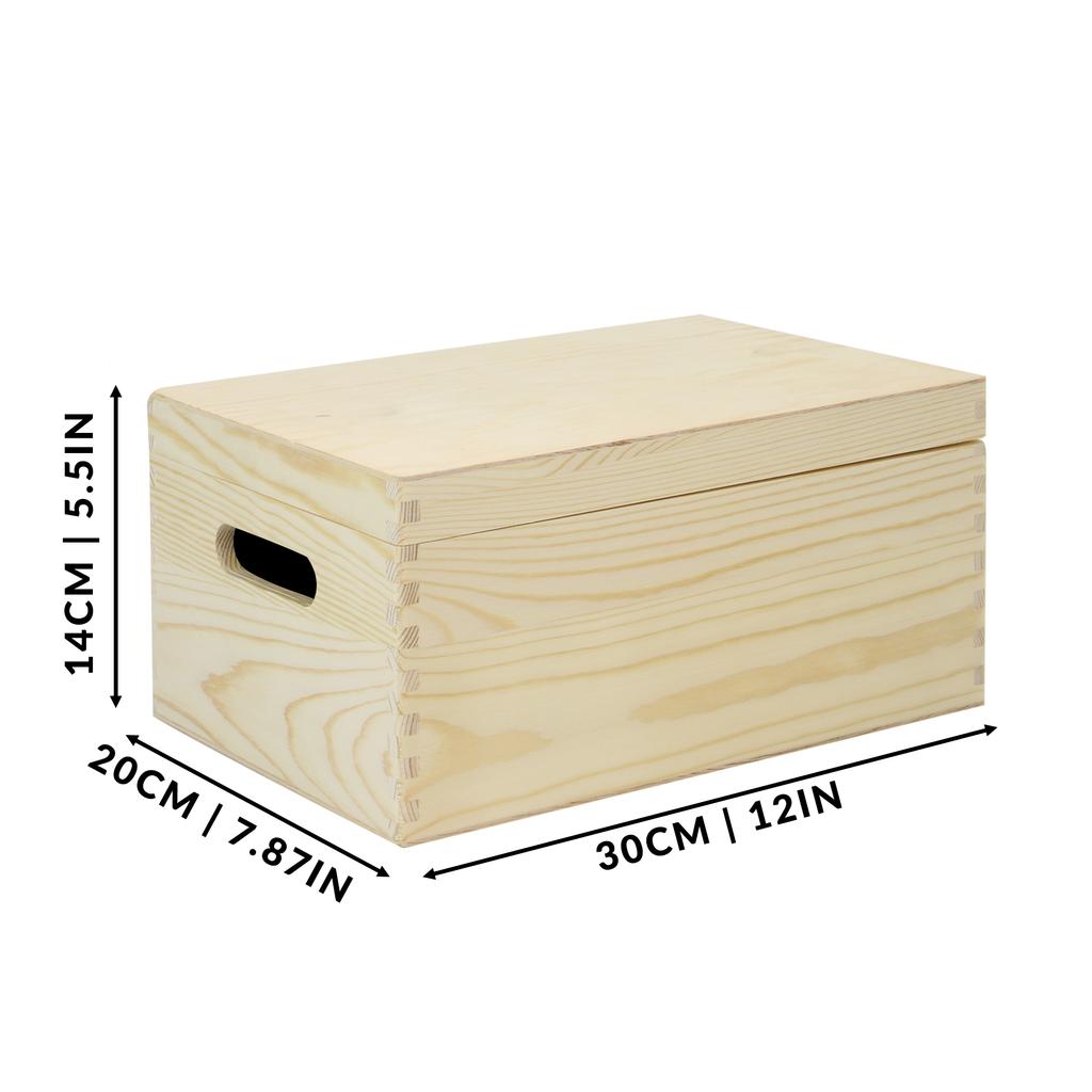 Buy Wooden Storage Box Pukkr at affordable prices — free shipping