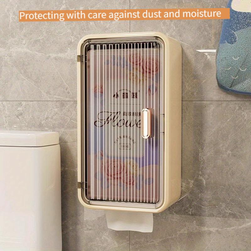 Bathroom storage box toilet for face wash paper storage waterproof bathroom small wall cabinet artifact