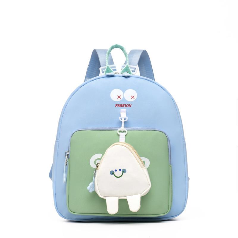 Cute New Cartoon Kindergarten Backpack For Boys And Girls With Spine Design Protection