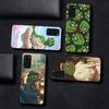 P-Pepes The Frog Face Cartoon Phone Case For Samsung S 24 Fe 25 Ultra Plus 20 Lite 21 30 22 23 24 22 Ultra 5G Fundas