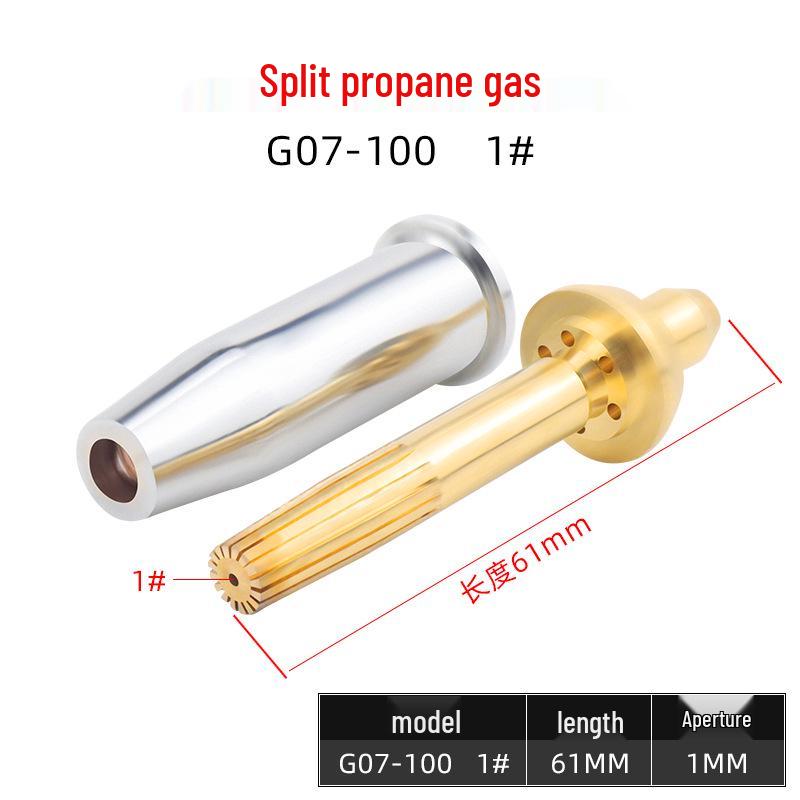 Oxygen-Acetylene Propane Cutting Nozzle Stainless Steel G07-30 100/300