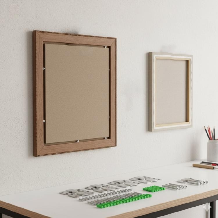 Stainless Wall Hooks With Expansion Tubes Perfect For Gallery Style Hanging Stainless Steel Picture Frame Hangers