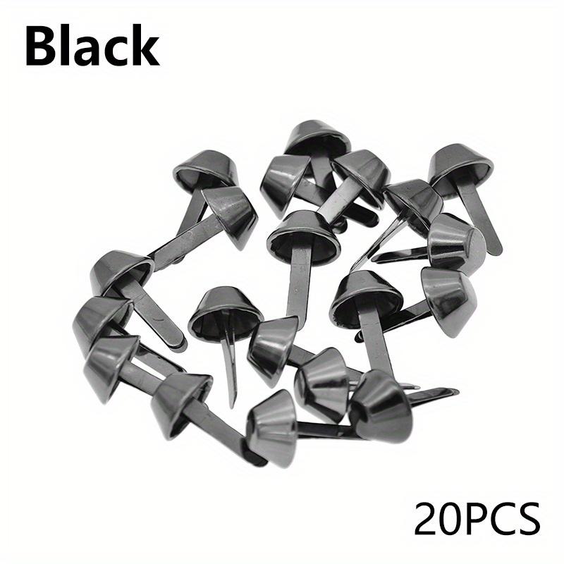20pcs/lot Metal Feet Rivets Studs Pierced For Purse Handbag Leather Crafts Punk Jewelry Making Rivets Bag Accessories