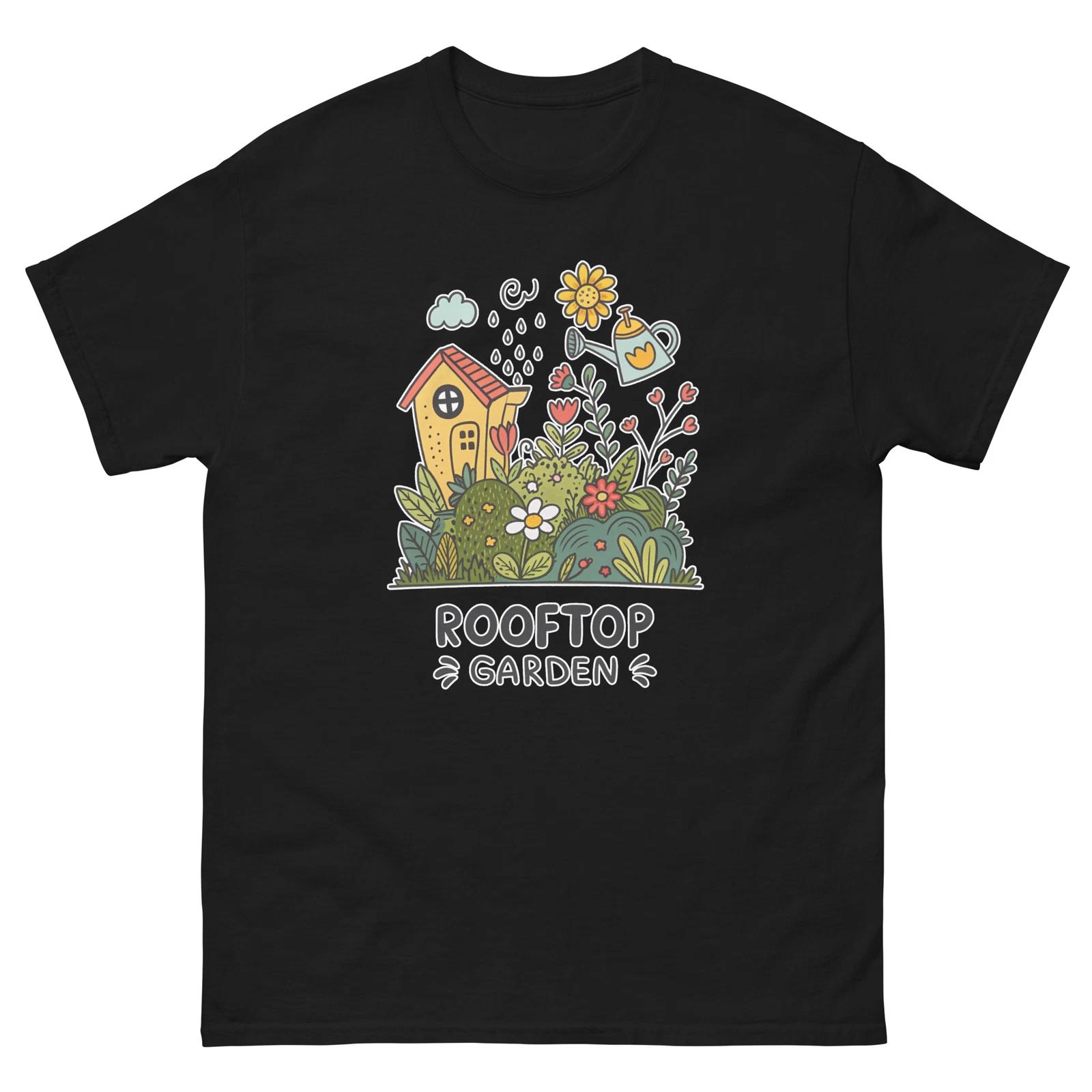 Rooftop Garden Object Place Item Urban T-Shirt S