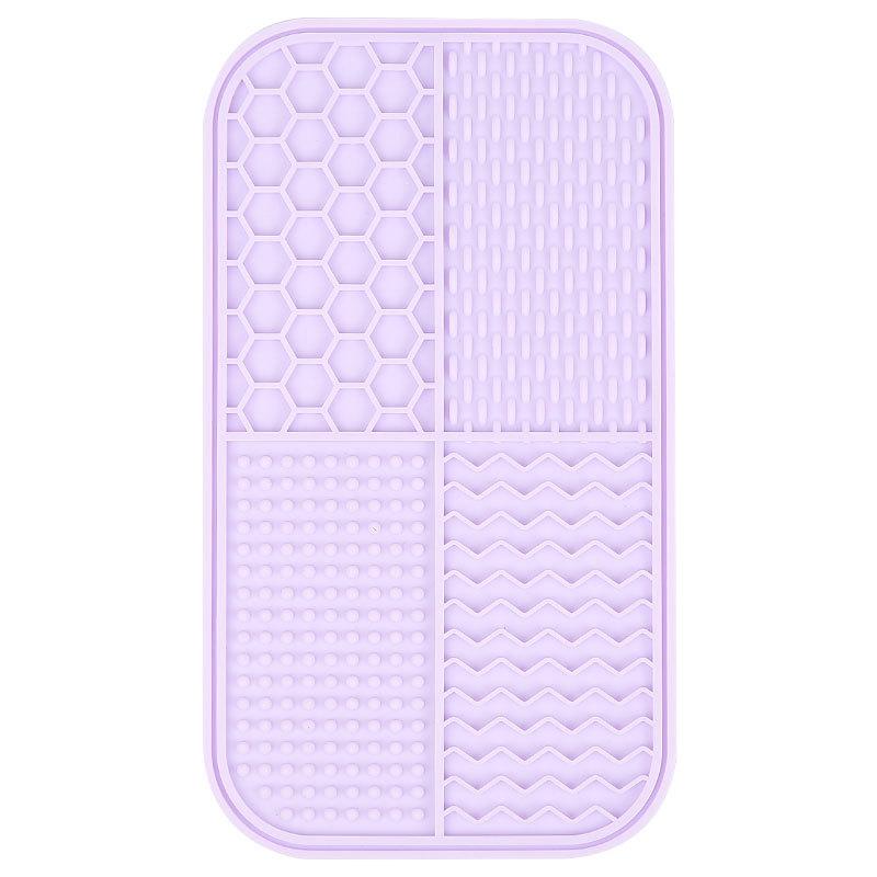 1PC Silicone Pet Licking Pad Dog Licking Pad Pet Suction Pad Anti-Choking Slow Food Bowl