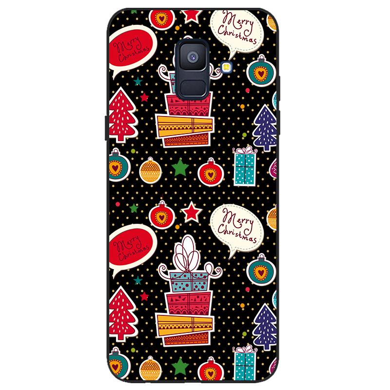 For Samsung Galaxy A6 2018 Silicone Case SIM SM A600 A600F Phone Case Tpu Case Coque Samsung Galaxy A62018 black