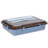 ZISIZ 316L Stainless Steel Insulated Lunch Box with 4 Compartments
