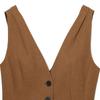 Kaslead New Women Clothes Western Style Minimalist V-neck Vest Vest Trousers 3503586 2734586