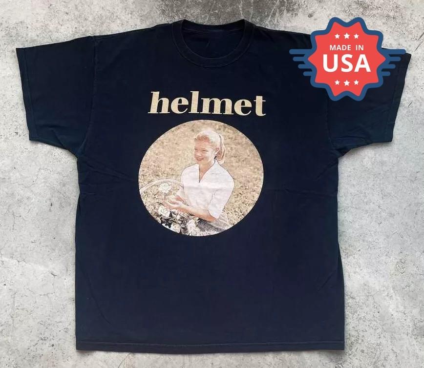 New HELMET BETTY BAND Gift For Fans Black S-235XL Tee LW148 S