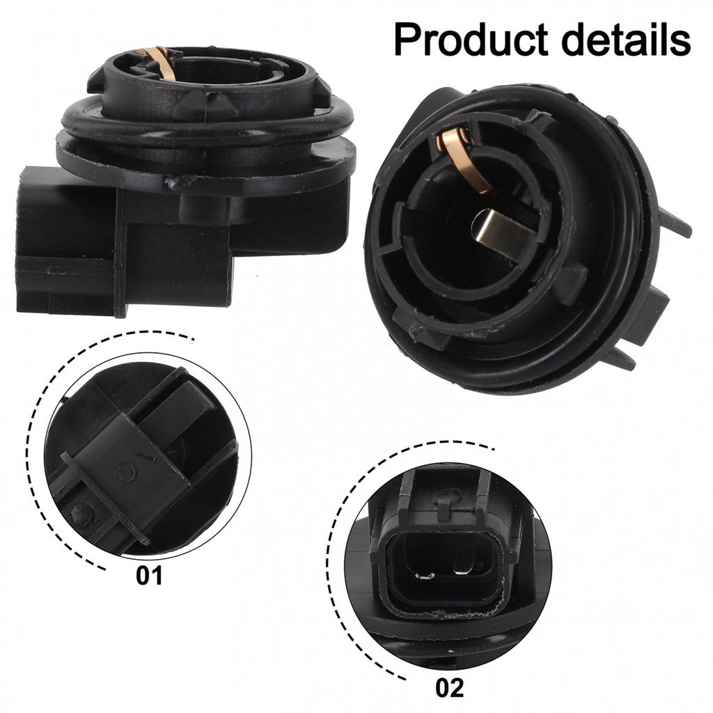 For Kia For Forte Daylight Running Light Sockets Set of Two for Easy Install