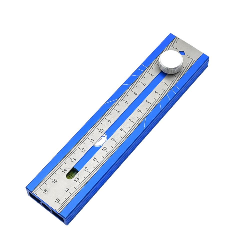 

Aluminum Zinc Zinc Alloy Multi-Angle Angle Finder Adjustable Knob Precise Leveling Tools Fabrication Work синій