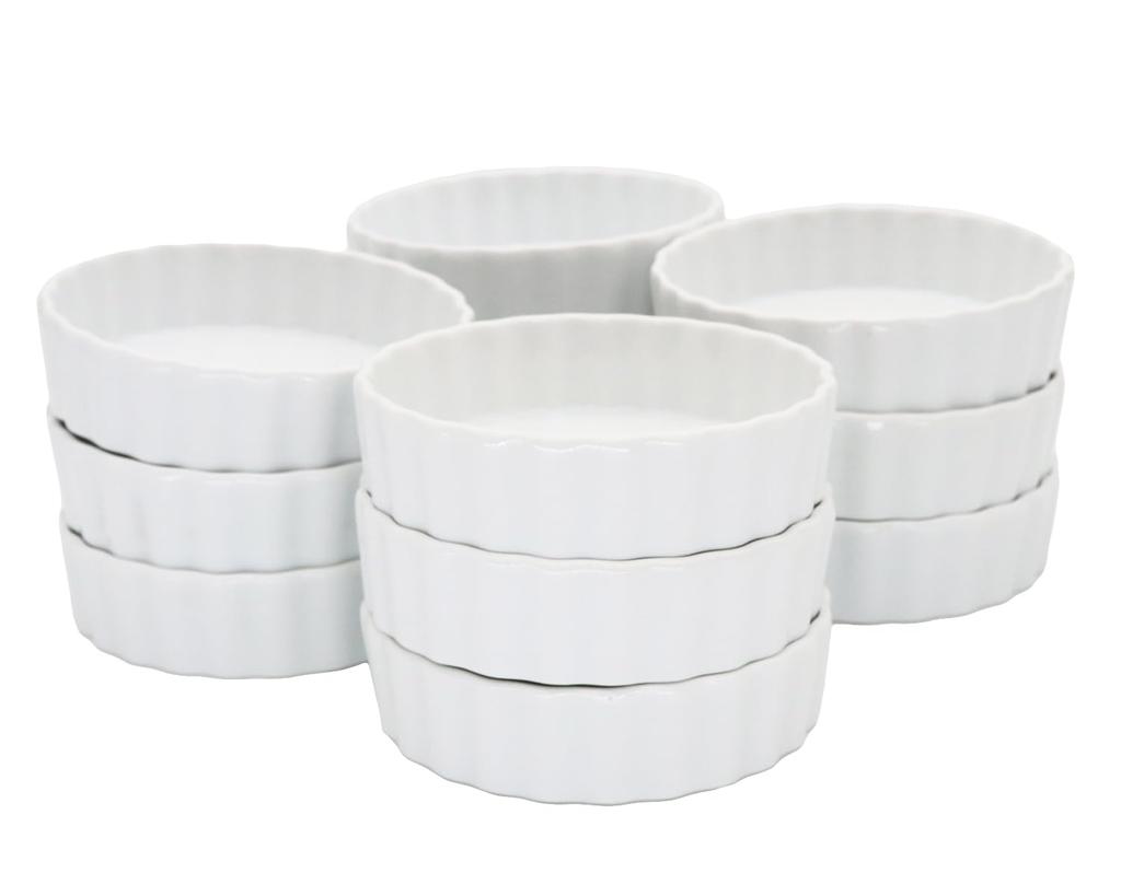 Castle Enterprises [12-Pie Set, 13cm Pie Plates] Professional Series, Suitable for Gratins