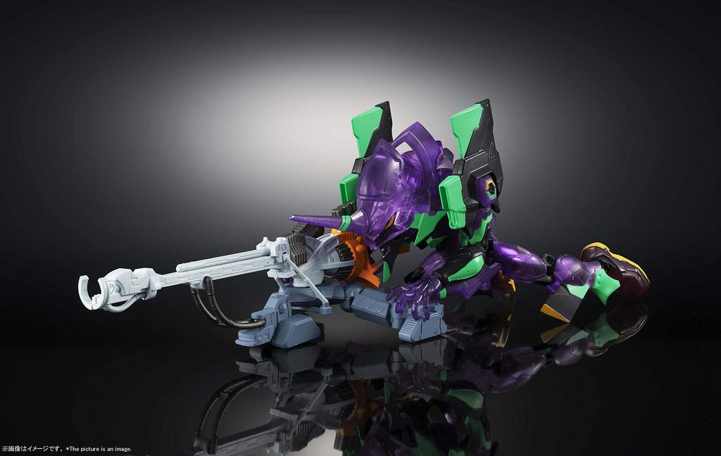 TAMASHII NATIONS NXEDGE STYLE Neon Genesis Evangelion Evangelion Unit 01 bitva přibližně 100 mm natřená pohyblivá figurka [EVA UNIT] (noc