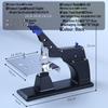 Thunderbolt Heavy-Duty 60-Blatt Rückstichhefter & Flachhefter CN-Stecker (Adapter enthalten)