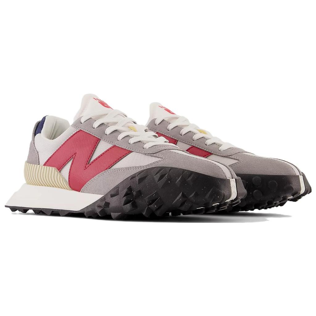 New Balance XC-72 Gris Ardoise Rouge Baskets Unisexe UXC72RM