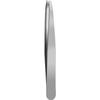 Stainless Steel Precision Eyebrow Tweezers and Beard Shaping Pliers with Frosted Laser Finish