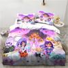 Cartoon Game Cute Aphmau with Wings Bedding Set Twin Queen King Size Duvet Cover Pillowcase for Boys Girls