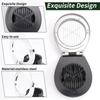 ABWR-Egg Slicer For Hard Boiled Eggs, Egg Heavy Duty Cutter Duty Slicer Kitchen Tools Garnish Slicer, 3 Slicing Styles