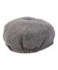 Yunibeosyeolkemiseuteuli Linen Logo Gray Banding Hunting Cap
