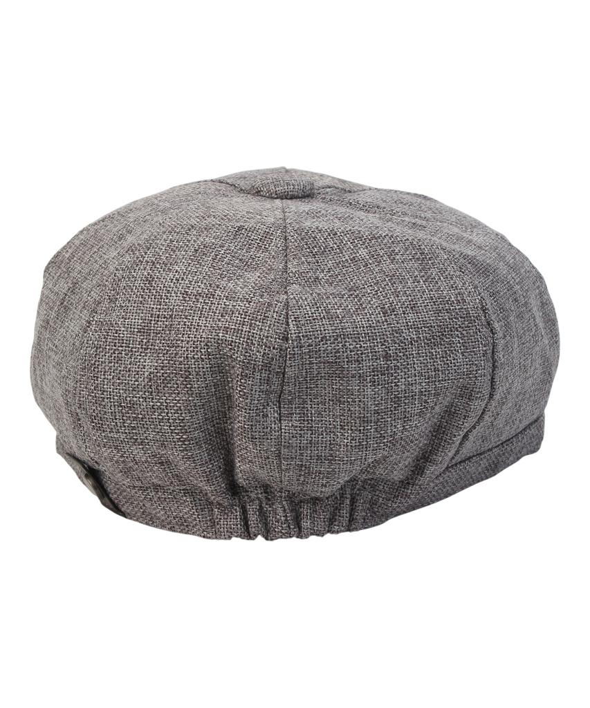 Yunibeosyeolkemiseuteuli Linen Logo Gray Banding Hunting Cap