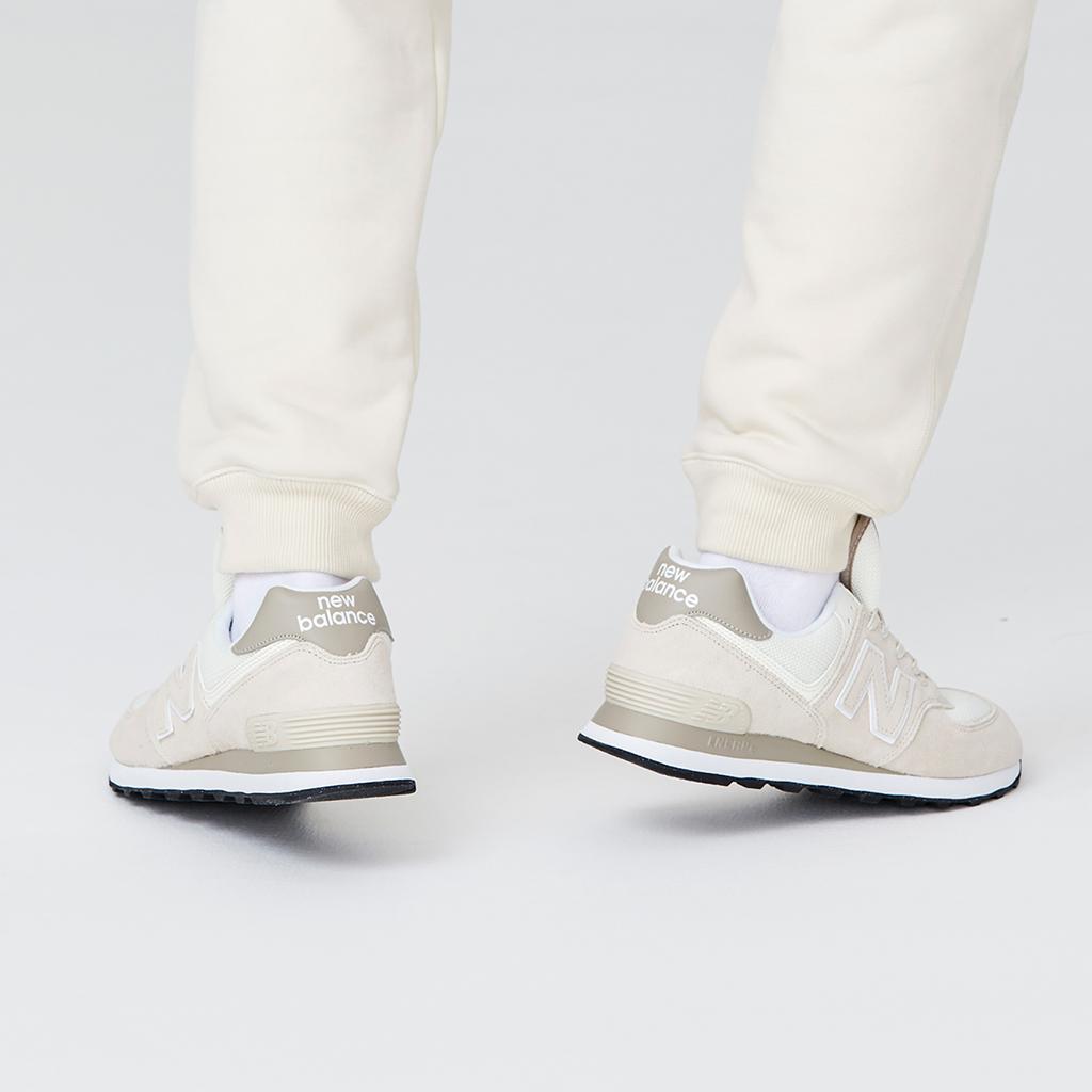 New Balance 574 Elfenbeinweiß Unisex Sneaker Creme Beige U574SE2