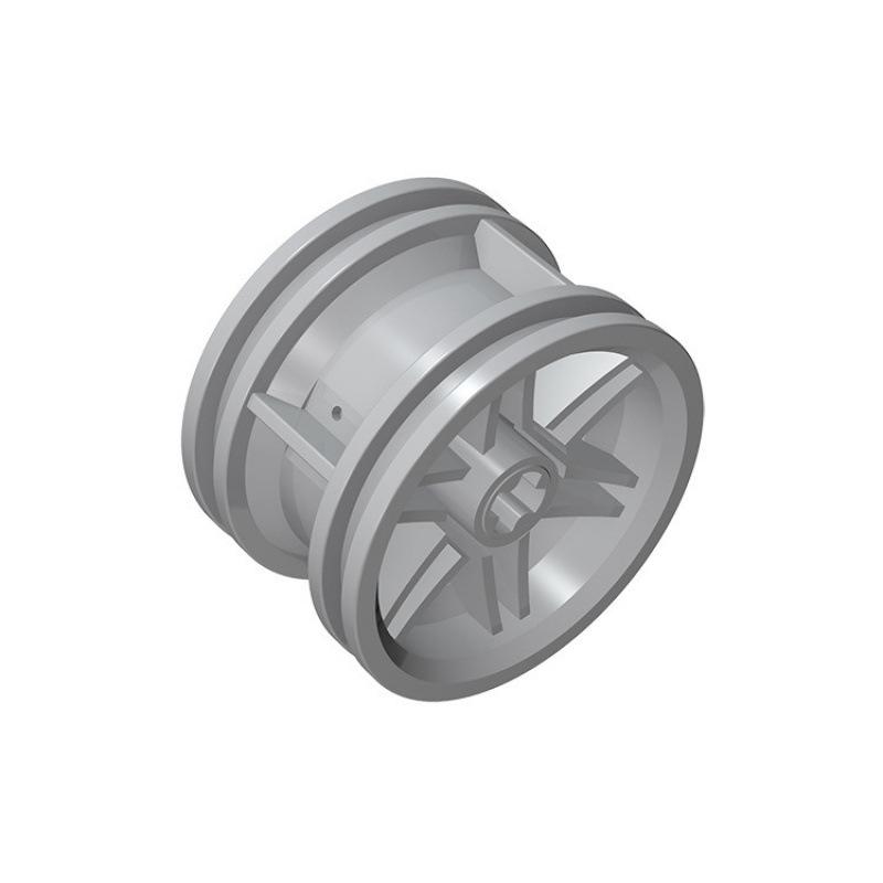 MOC 56145 Sports Car Wheel Hub, 50g Loose Spare Parts, 30x20mm Building Block Components