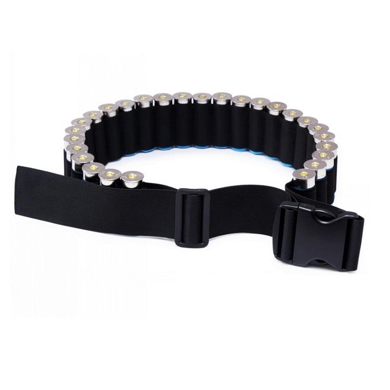 Tactical 27/30 Rounds Shotgun Bandolier Belt Adjustable Shotgun Shell Carrier Ammo Pouch Holder for 12 Gauge Hunting Accessories