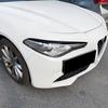 Applicable To Alfa Romeo Giulia 2015+ High Quality ABS Car Eyebrow Light Eyelids Glossy Black Carbon Fiber Look Body Kit
