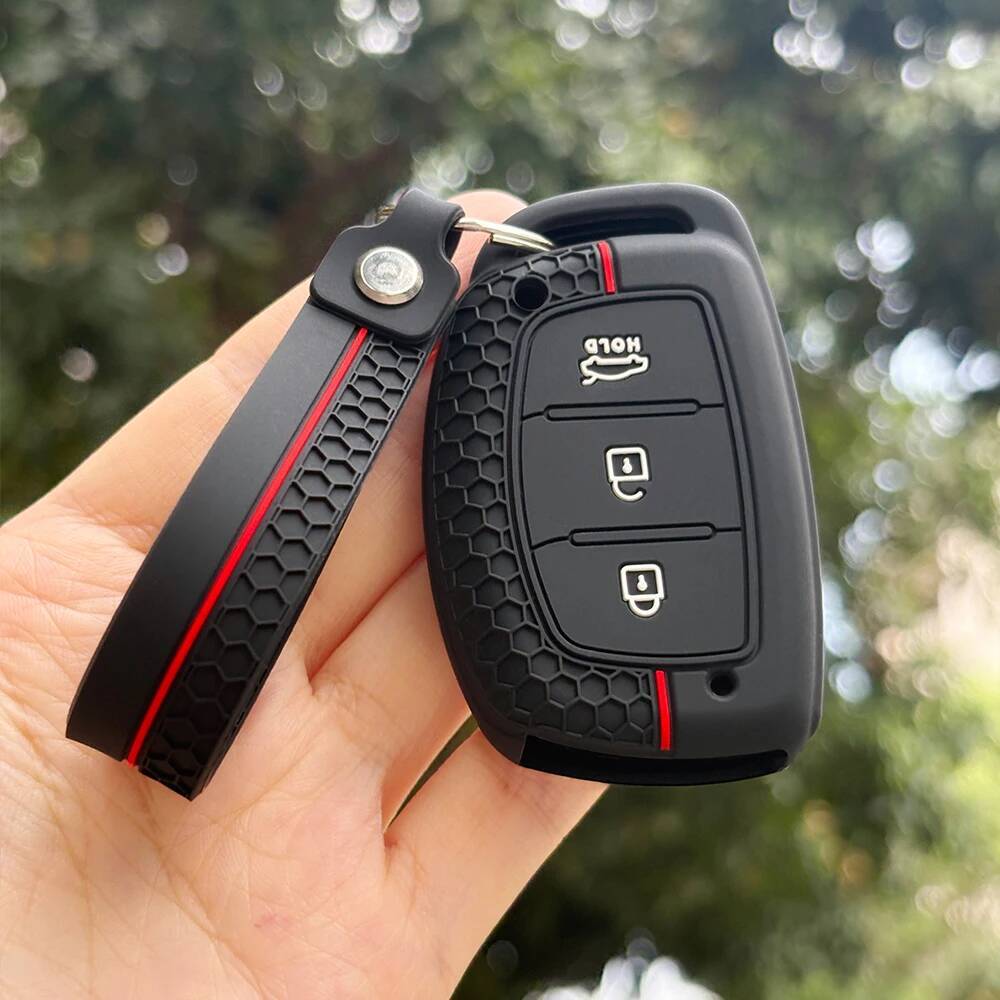 Keychain Cover Car Key Shell Caps For Hyundai Tucson Kona Solaris Gran I10 Ionic Hb20 Venue Santa Fe Protection